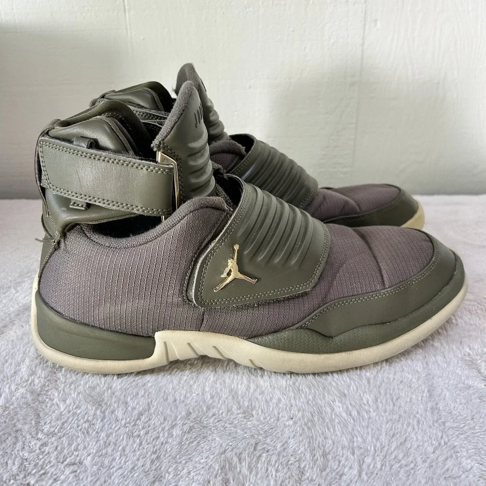 Jordan Generation 23 Trainer 11.5 Khaki Mid Mens 2017 AA1294-205 Sneaker READ